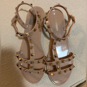 Steve Madden Studded Jelly Sandals!
